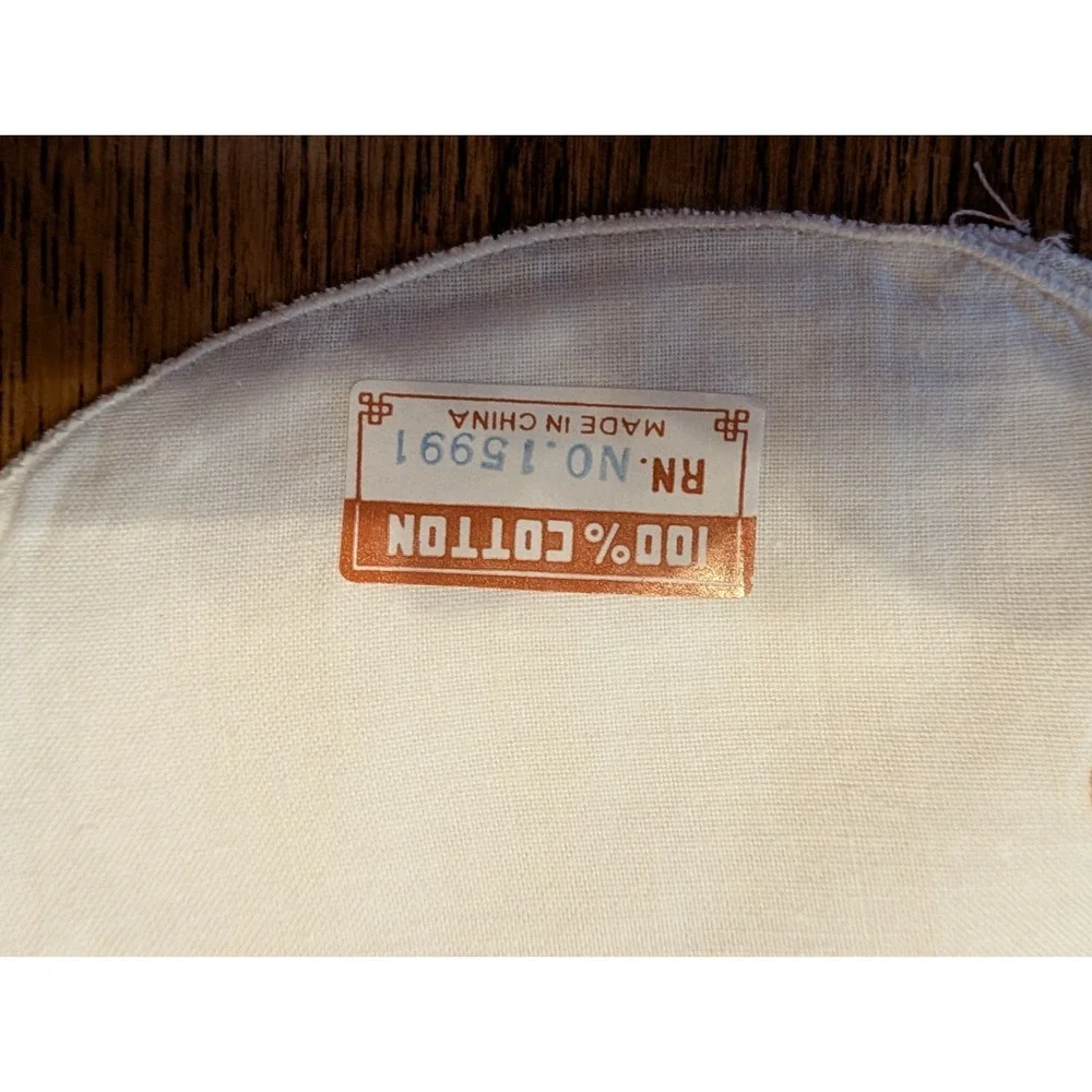 New Vintage Embroidered Easter Bunny Table Runner 72
